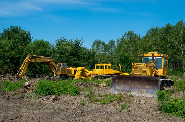 Bulldozer Clearing in Bettendorf